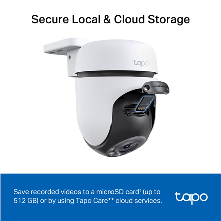 TP-LINK Pan/Tilt Security Wi-Fi Camera | Tapo C510W | Dome | 3 MP | 3.9mm | IP65 | H.264 | MicroSD