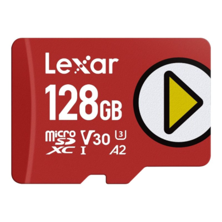 Lexar PLAY | 128 GB | microSDXC | Flash memory class 10