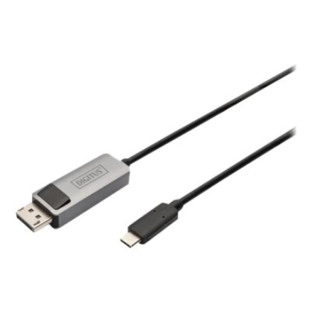 Digitus Bi-directional Adapter Cable | DB-300334-010-S | USB-C to DisplayPort