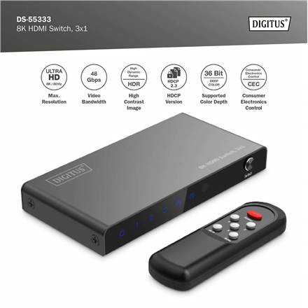 Digitus 8K HDMI Switch