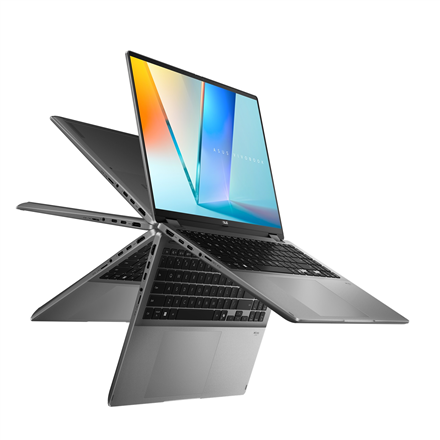 Asus Vivobook 16 Flip TP3607SA-RJ033W | Matte Gray | 16 " | OLED | Touchscreen | 3K | 2880 x 1800 pi