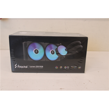 SALE OUT. Fractal Design Lumen S28 V2 RGB Water Cooling Unit | Fractal Design | Water Cooling Unit |