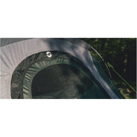 Outwell Two Room Tunnel Tent | Earth 3 Plus | 3 person(s) | Green