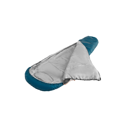 Easy Camp Starling Mummy Blue 8°C | Sleeping Bag | 210 x 75 x 50 cm | -5 to 12 °C | Two-way open-end