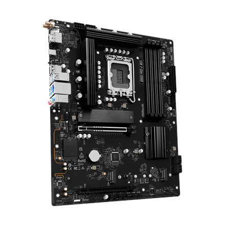 ASRock B860 PRO-A WIFI | Processor family Intel | Processor socket LGA1851 | DDR5 | Supported hard d