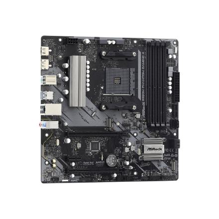 ASRock B550M Phantom Gaming 4 | Processor family AMD | Processor socket AM4 | DDR4 | Supported hard 
