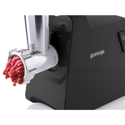 Gorenje Meat grinder | MG2001SB | Black/Stainless Steel | 2000 W | Number of speeds 1 | Throughput (