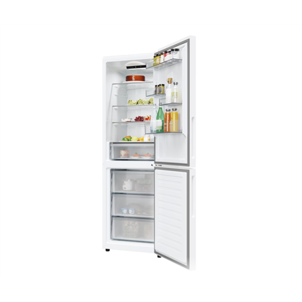 Candy Refrigerator | ECN2CQTEW186 | Energy efficiency class E | Free standing | Combi | Height 185 c