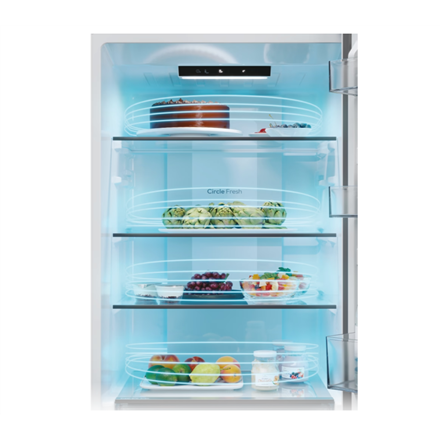 Candy Refrigerator | ECN2CQTEW186 | Energy efficiency class E | Free standing | Combi | Height 185 c