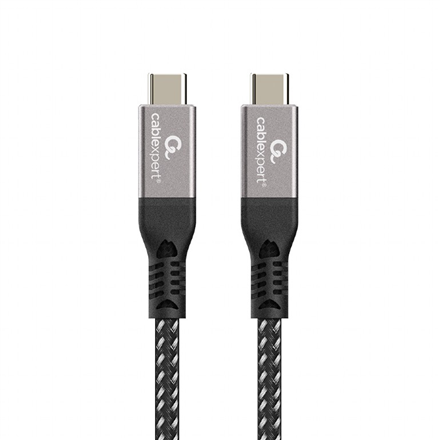 Cablexpert Premium USB 4 Type-C charging and data cable | CCBP-USB4-CMCM240-1.5M | Black | 24 pin US