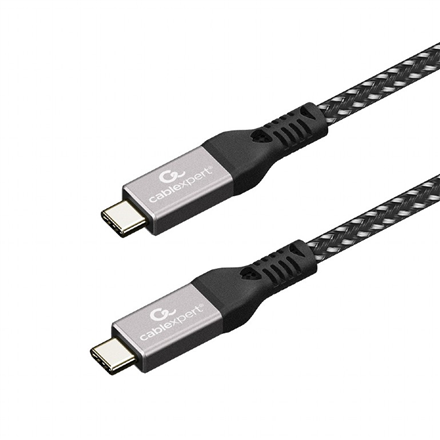 Cablexpert Premium USB 4 Type-C charging and data cable | CCBP-USB4-CMCM240-1.5M | Black | 24 pin US