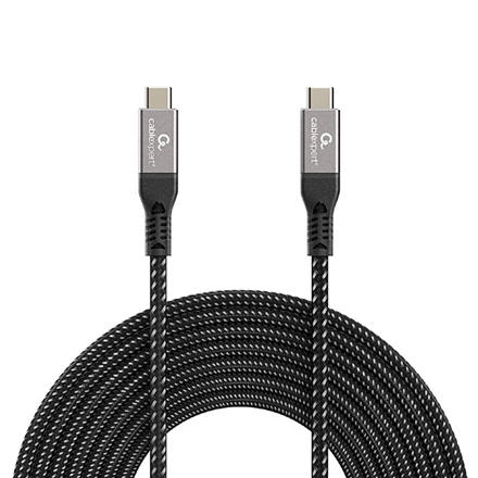 Cablexpert Premium USB 4 Type-C charging and data cable | CCBP-USB4-CMCM240-1.5M | Black | 24 pin US