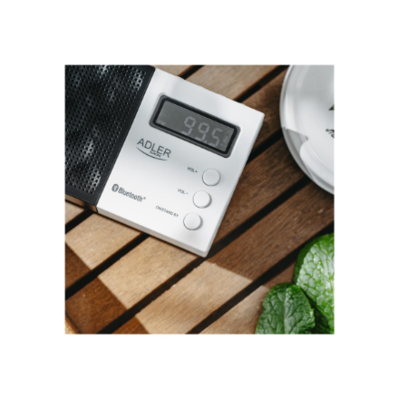 Adler | Digital Radio - PLL AM/FM | AD 1908 | Alarm function | White/Black