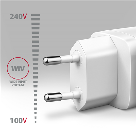 AXAGON Wallcharger 1x port USB-C