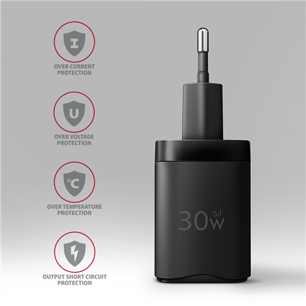 AXAGON Sil wallcharger 1x port USB-C
