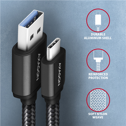 AXAGON Data and charging USB 3.2 Gen1 cable