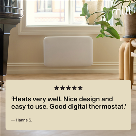 Mill IB700DN | Panel Heater | 700 W | Suitable for rooms up to 9-12 m² | White | Invisible Heater | 