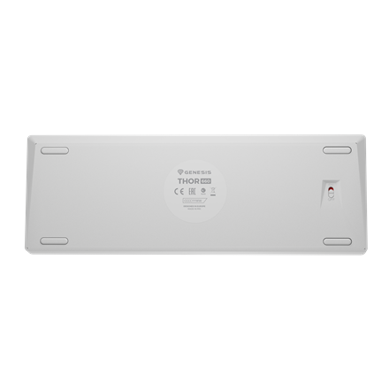 Genesis THOR 660 G2 | Gaming keyboard | Wireless/Wired | US | White | 2.4 GHz