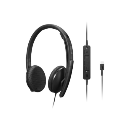Lenovo Headset (Teams) | VoIP | Wired | Black