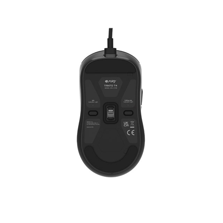 Fury Gaming Mouse | Tanto T4 | Wired | USB | Black