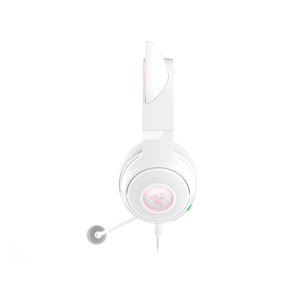 Razer Headset | Kraken Kitty V2 | Wired | Over-ear | Microphone | Noise canceling | White