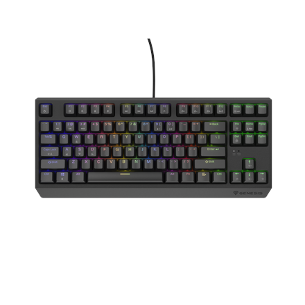 Genesis THOR 230 TKL | Mechanical Gaming Keyboard | Wired | US | Black | USB Type-A | Linear