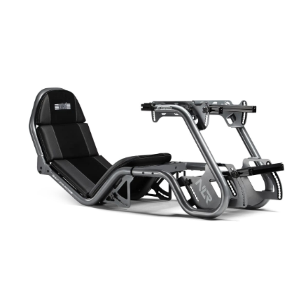 Next Level Racing | Steel | Racing Simulator Cockpit | F-GT Pro Formula and GT Grey Edition | Grey
