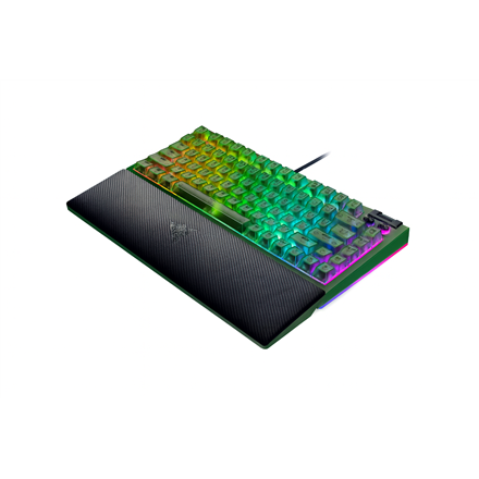 Razer BlackWidow V4 75% | Mechanical Gaming keyboard | Wired | US | Phantom Green Edition | Razer Me