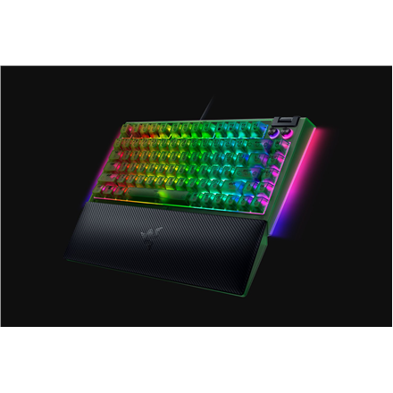 Razer BlackWidow V4 75% | Mechanical Gaming keyboard | Wired | US | Phantom Green Edition | Razer Me