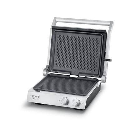 Caso Double Contact Grill | SteakChef | Contact grill | 2000 W | Stainless Steel