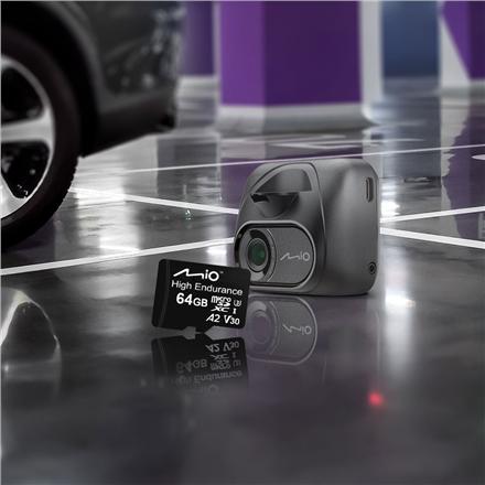 Mio High Endurance | 64 GB | MicroSD | Flash memory class UHS-I