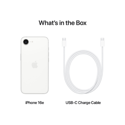 Apple iPhone 16e 128GB White | Apple