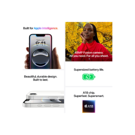 Apple iPhone 16e 128GB White | Apple