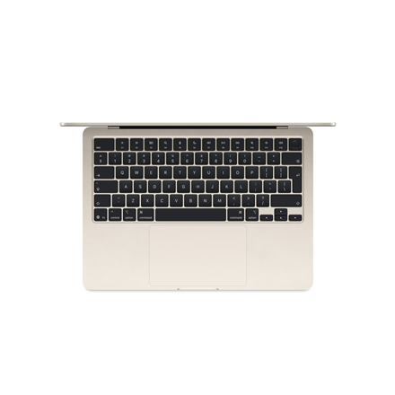 Apple MacBook | Air | Starlight | 13 " | IPS | 2560 x 1664 pixels | Apple M4 | 16 GB | Solid-state d