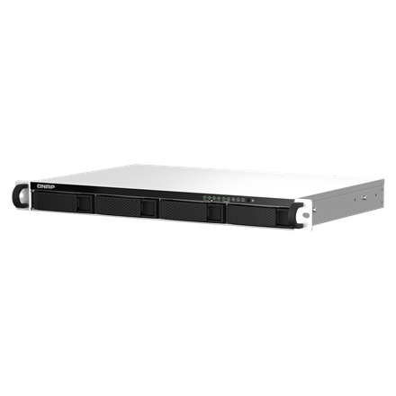 QNAP 1U Short Depth Rackmount 2.5GbE NAS | TS-464eU-8G | Intel Celeron | N5095 | 8 GB | DDR4