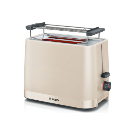 Bosch Compact Toaster | TAT3M124 MyMoment | Number of slots 2 | Housing material Plastic | Red