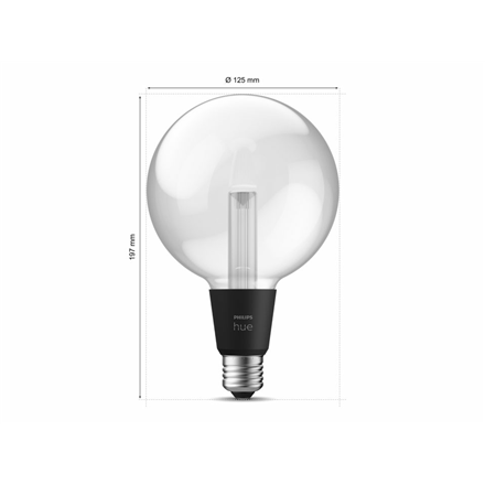 Philips Hue WCA Lightguide G125 | E27 | 6.8 W | White and colour light