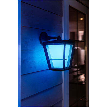 Philips Hue WCA Econic Outdoor Wall Lantern | 15 W | 2000-6500 Hue White Colour Ambiance