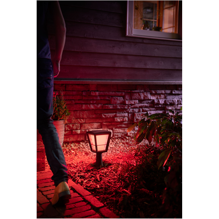 Philips Hue WCA Econic Outdoor Pedestal Lantern | 15 W | 2000-6500 Hue White Colour Ambiance