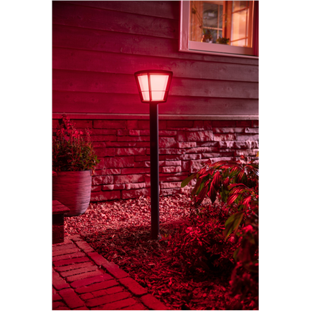 Philips Hue WCA Econic Outdoor Post Lantern | 15 W | 2000-6500 Hue White Color Ambiance