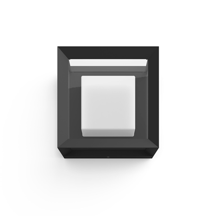 Philips Hue WCA Econic Outdoor Square Wall Lantern | 15 W | 2000-6500 Hue White Colour Ambiance