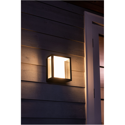 Philips Hue WCA Impress Outdoor Wall Large Lantern | 8 W | 2000-6500 Hue White Colour Ambiance