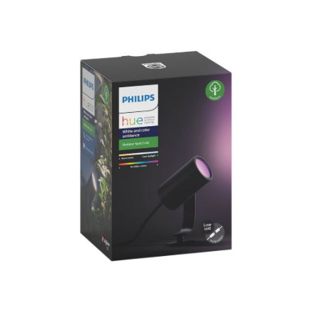 Philips Hue WCA Lily Outdoor Spot Light Extension 24V | 8 W | 2000-6500 Hue White Colour Ambiance