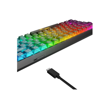 Lenovo Legion K510 Mini Pro | Gaming Keyboard | Wired | Nordic | Brown