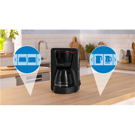Bosch Coffee Maker | TKA2M113 My Moment | Drip | 1200 W | Black