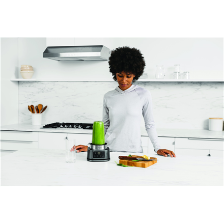 NINJA | Blender 2-in-1 with Smart Torque and Auto-iQ | CB100EU | Tabletop | 1100 W | Jar material Pl