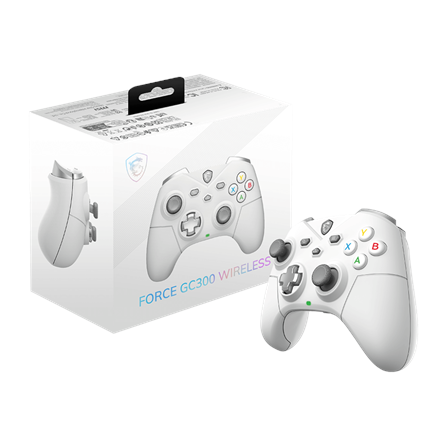 MSI Gaming Controller | FORCE GC300 Wireless | White
