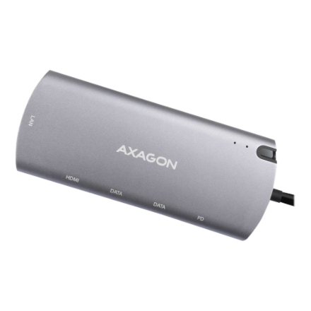 AXAGON SuperSpeed USB-C Combo 6in1 Hub | HMC-6M2