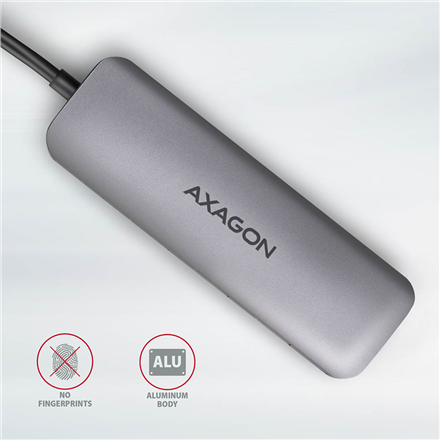 AXAGON SuperSpeed USB-C COMBO 5in1 Hub | HMC-5