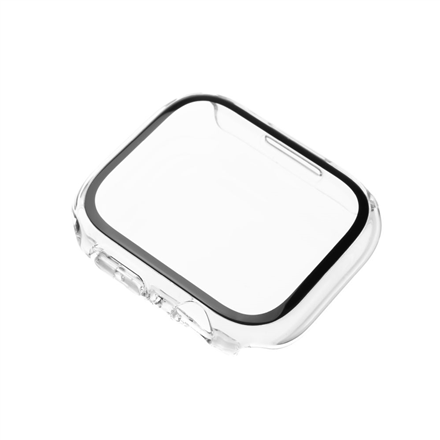 Fixed | Pure protective case with tempered glass for Apple Watch 10 42mm | Clear